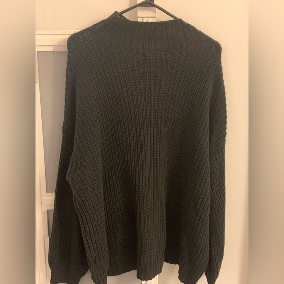 Black knitted sweater - Picture 2 of 2